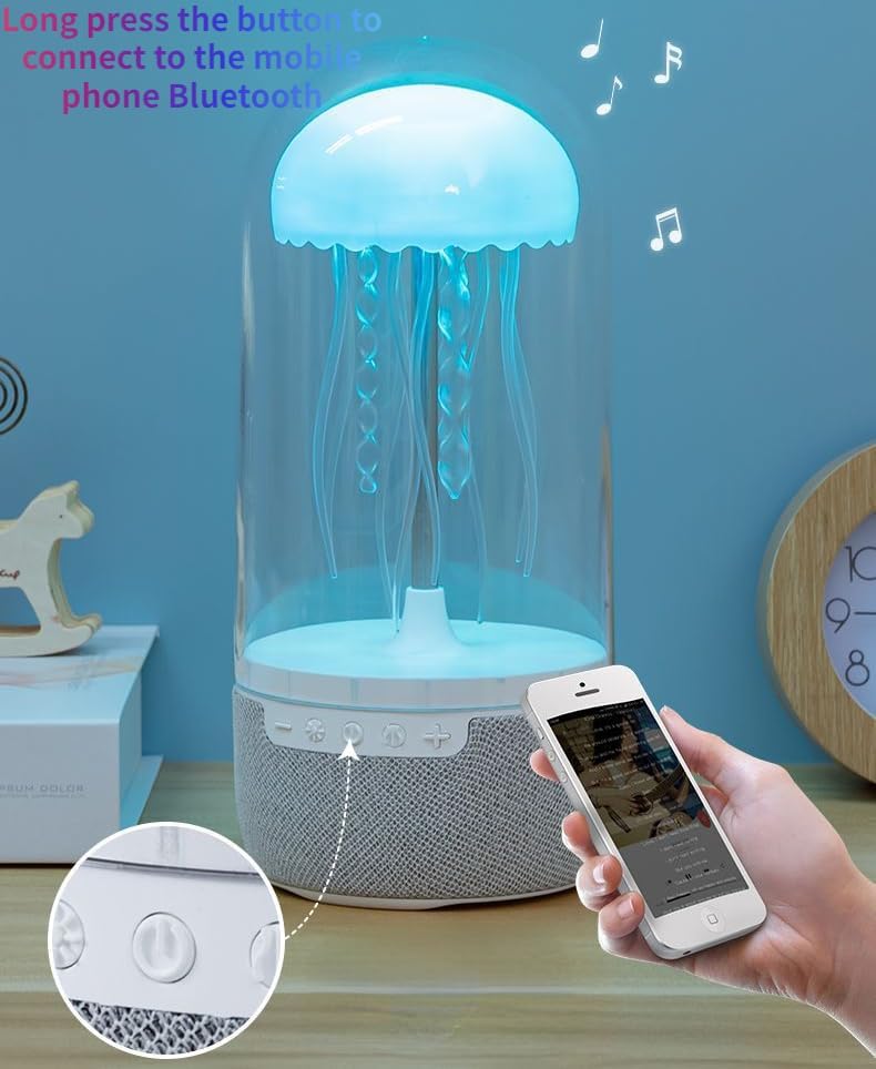 Jellyfish Bluetooth Speaker with Mood Lamp